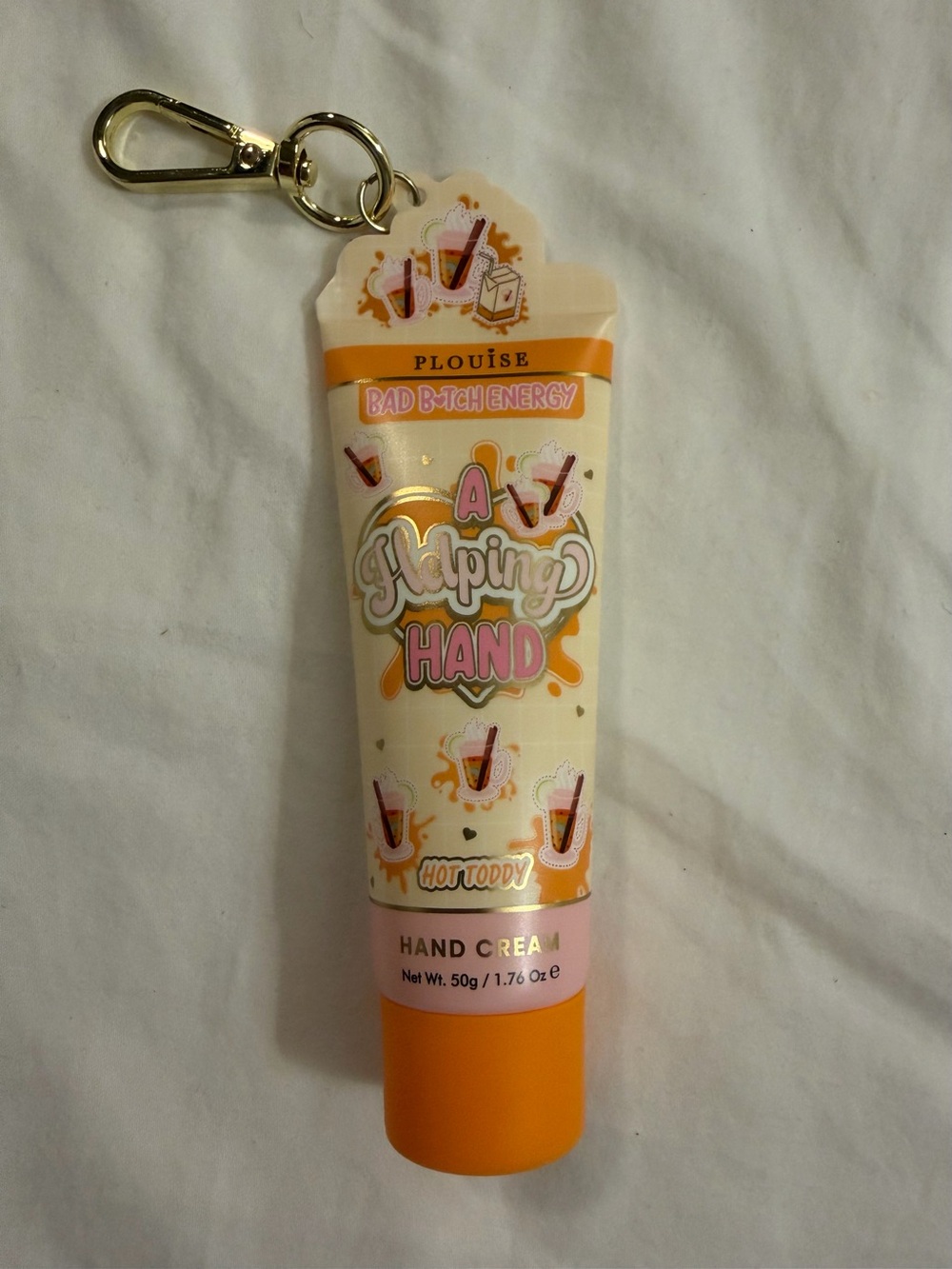 P.Louise A Helping Hand Hot Toddy Hand Cream Keychain 50g